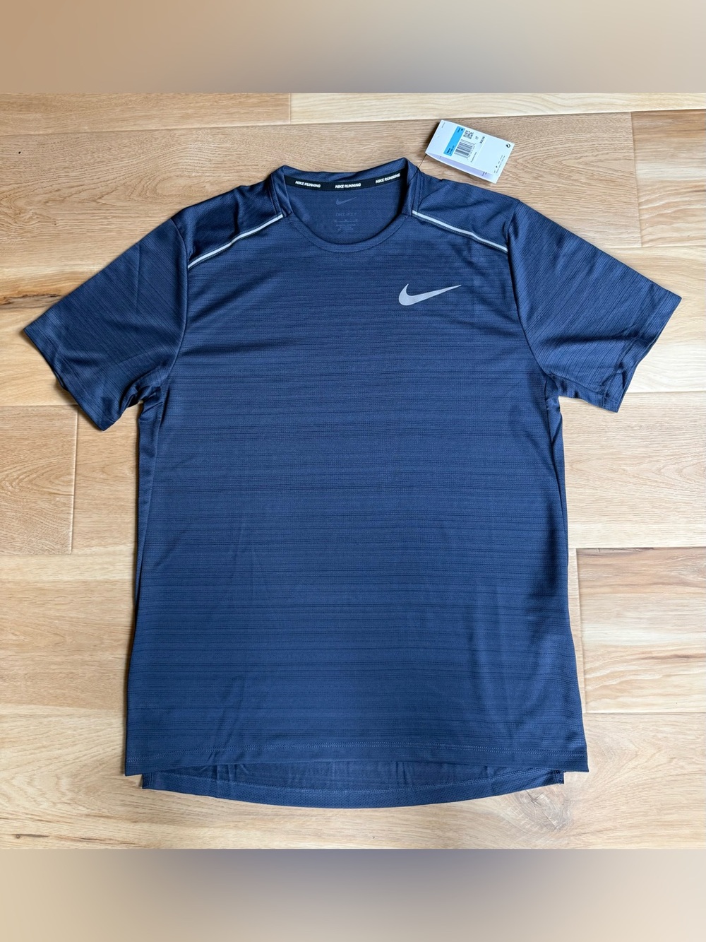 Nike Dri-FIT Miler Men's Short-Sleeve Running Top - AJ7565-437 - Size M - NWT